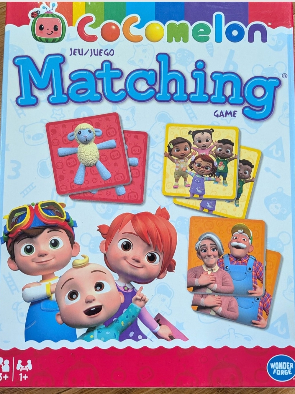 Cocomelon matching memory game